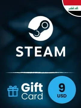 Steam Wallet 9 USD Gift Card (Iraq) gallery image 2