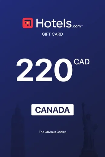 Hotels.com 220 CAD Gift Card (Canada) gallery image 2