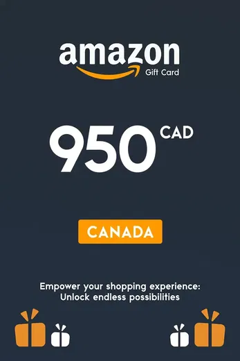 Amazon 950 CAD Gift Card (Canada) gallery image 2