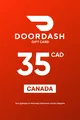 DoorDash 35 CAD Gift Card (Canada) thumb 2