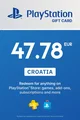 PlayStation Network 47.78 EUR Gift Card (Croatia) thumb 2