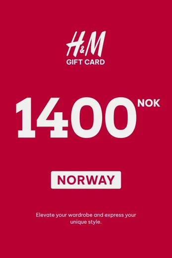 H&M 1400 NOK Gift Card (Norway) gallery image 2