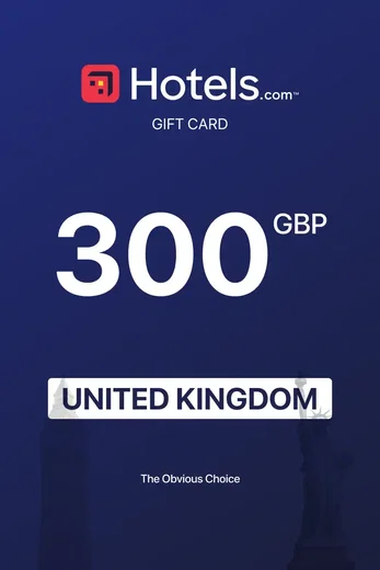 Hotels.com 300 GBP Gift Card (United Kingdom) gallery image 2