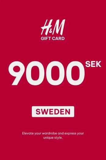 H&M 9000 SEK Gift Card (Sweden) gallery image 2
