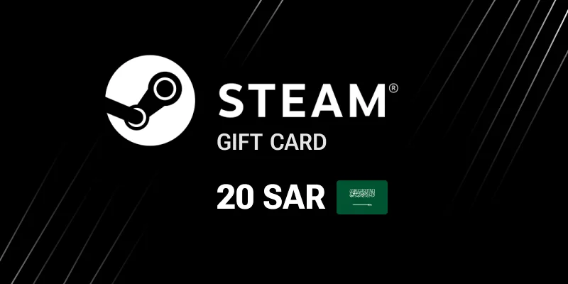 Steam Wallet 20 SAR Gift Card (Saudi Arabia) gallery image 2
