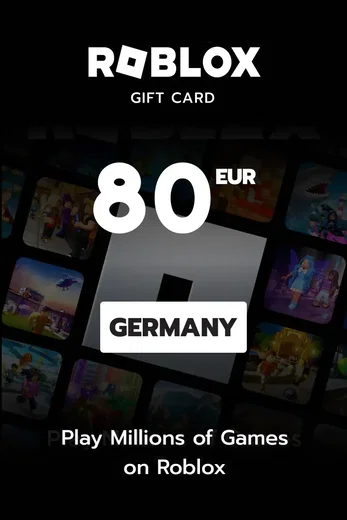 Roblox 80 EUR Gift Card (Germany) gallery image 2