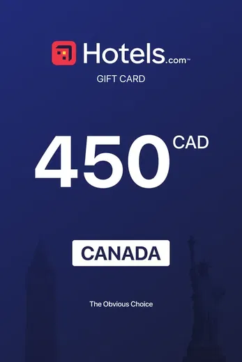 Hotels.com 450 CAD Gift Card (Canada) gallery image 2