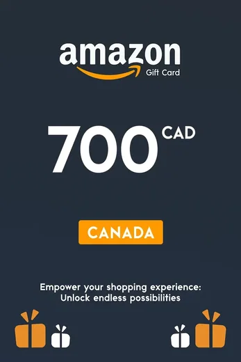 Amazon 700 CAD Gift Card (Canada) gallery image 2