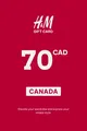 H&M 70 CAD Gift Card (Canada) thumb 2