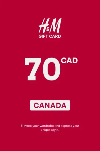 H&M 70 CAD Gift Card (Canada) gallery image 2