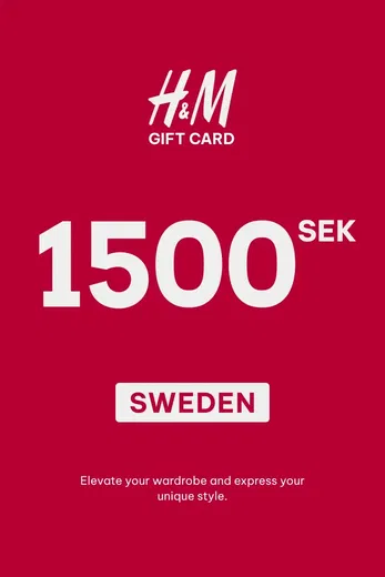 H&M 1500 SEK Gift Card (Sweden) gallery image 2