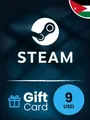 Steam Wallet 9 USD Gift Card (Jordan) thumb 2