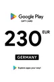 Google Play 230 EUR Gift Card (Germany) thumb 2