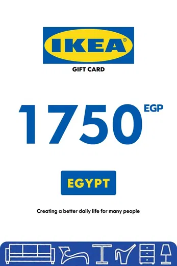 IKEA 1750 EGP Gift Card (Egypt) gallery image 2