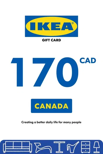IKEA 170 CAD Gift Card (Canada)