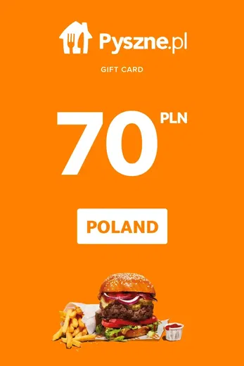 Pyszne.pl 70 PLN Gift Card (Poland) gallery image 2