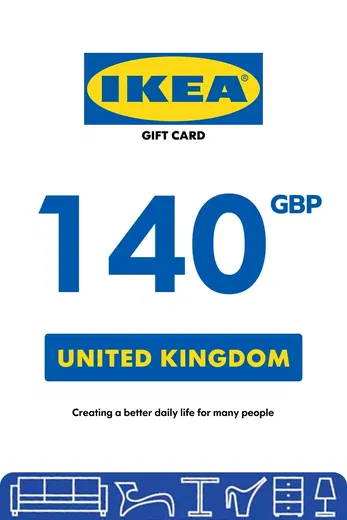 IKEA 140 GBP Gift Card (United Kingdom) gallery image 2