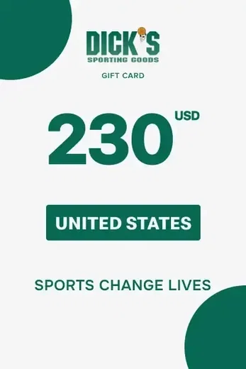 Dick's Sporting Goods 230 USD Gift Card (United States) gallery image 2