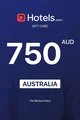 Hotels.com 750 AUD Gift Card (Australia) thumb 2
