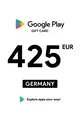 Google Play 425 EUR Gift Card (Germany) thumb 2
