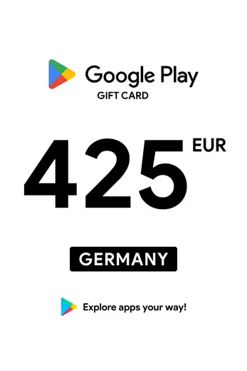 Google Play 425 EUR Gift Card (Germany) gallery image 2