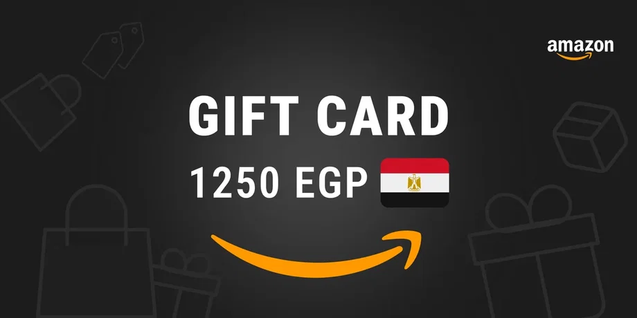 Amazon 1250 EGP Gift Card (Egypt) gallery image 2