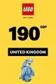 LEGO 190 GBP Gift Card (United Kingdom) thumb 2