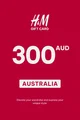 H&M 300 AUD Gift Card (Australia) thumb 2