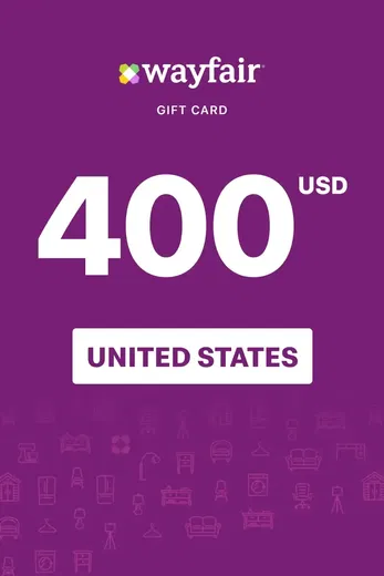 Wayfair 400 USD Gift Card (United States) gallery image 2
