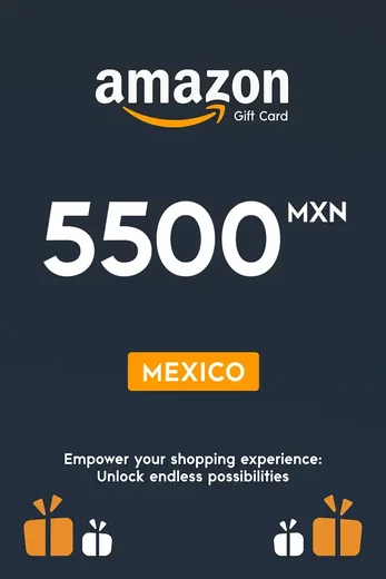 Amazon 5500 MXN Gift Card (Mexico) gallery image 2