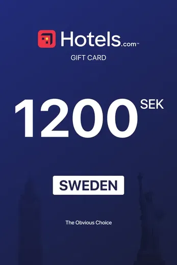 Hotels.com 1200 SEK Gift Card (Sweden) gallery image 2