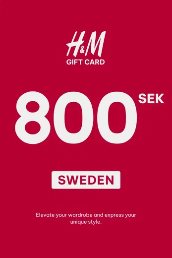 H&M 800 SEK Gift Card (Sweden) gallery image 2