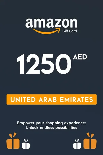 Amazon 1250 AED Gift Card (UAE) gallery image 2