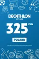 Decathlon 325 PLN Gift Card (Poland) thumb 2