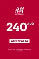 H&M 240 AUD Gift Card (Australia) thumb 2