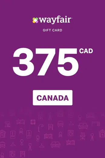 Wayfair 375 CAD Gift Card (Canada) gallery image 2