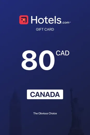 Hotels.com 80 CAD Gift Card (Canada) gallery image 2