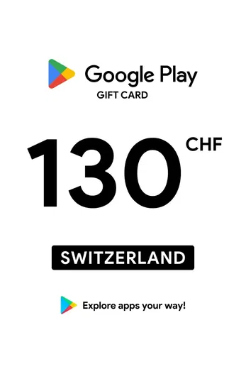 Google Play 130 CHF Gift Card (Switzerland) gallery image 2