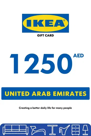IKEA 1250 AED Gift Card (UAE) gallery image 2