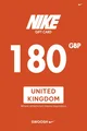 Nike 180 GBP Gift Card (United Kingdom) thumb 2
