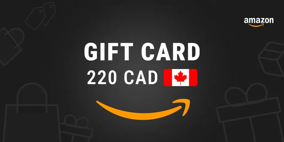 Amazon 220 CAD Gift Card (Canada) gallery image 2