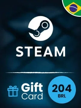 Steam Wallet 204 BRL Gift Card (Brazil) gallery image 2