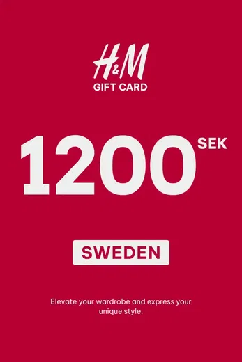 H&M 1200 SEK Gift Card (Sweden) gallery image 2
