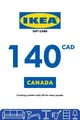 IKEA 140 CAD Gift Card (Canada) thumb 2