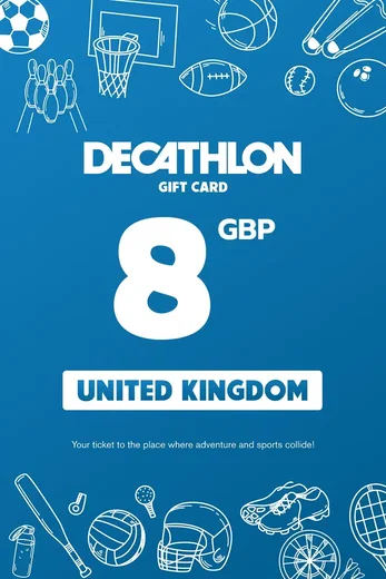 Decathlon 8 GBP Gift Card (United Kingdom) gallery image 2