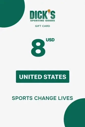 Dick's Sporting Goods 8 USD Gift Card (United States) gallery image 2