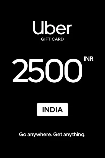 Uber 2500 INR Gift Card (India) gallery image 2