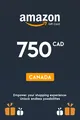 Amazon 750 CAD Gift Card (Canada) thumb 2