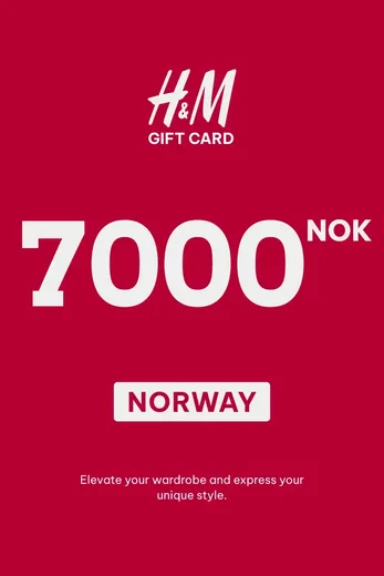 H&M 7000 NOK Gift Card (Norway) gallery image 2
