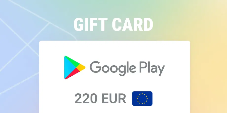 Google Play 220 EUR Gift Card (Austria) gallery image 2
